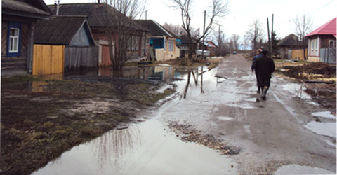 В Санчурском районе возникла паводковая обстановка