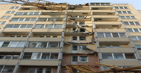 В г. Кирове возбуждено уголовное дело по факту падения башенного крана
