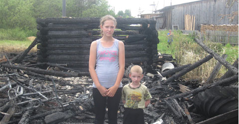 13-летняя Катя из Шабалинского района совершила героический поступок