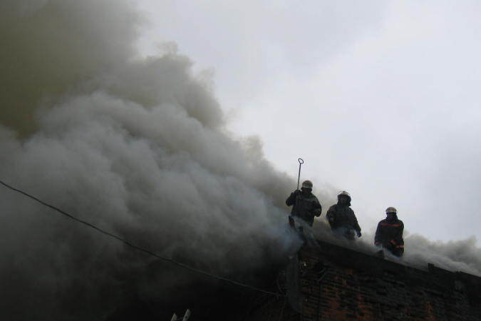 Череда пожаров взбудоражила Кировскую область в преддверии Рождества