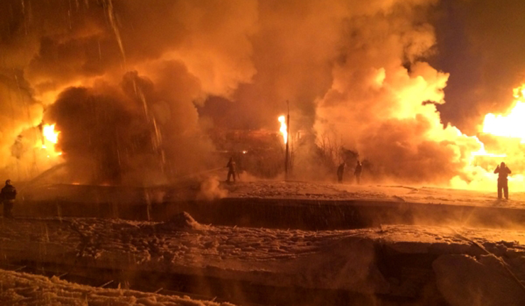 Дефекты колесной пары могли стать причиной возникновения пожара в Кирове